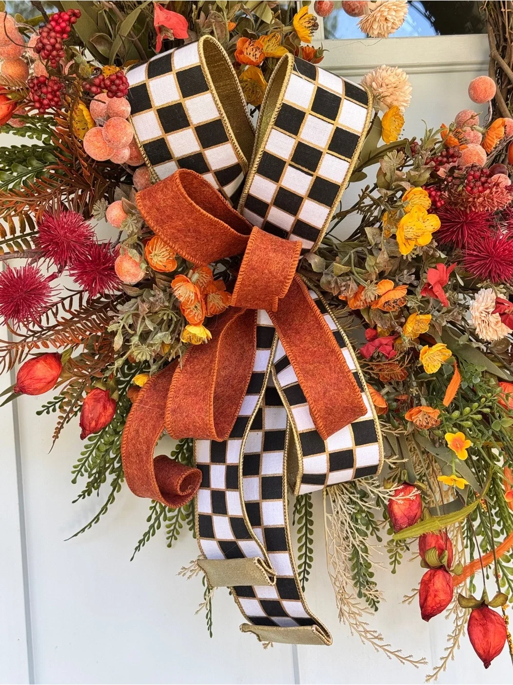 Large Rustic Elegance Grapevine Wreath